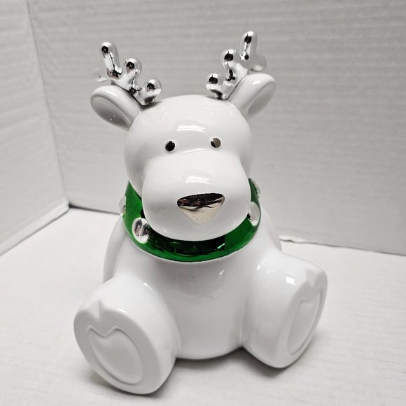 2009 Harry Slatkin Reindeer Jingles Scented Candle Signed Fresh Balsam Rare - Picture 1 of 16